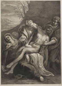 A Lamentação, do Cabinet Reynst de Cornelis Visscher