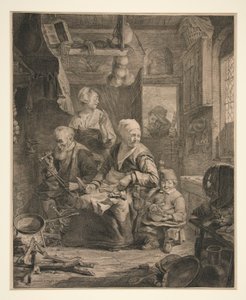 A Mulher Panqueca de Cornelis Visscher