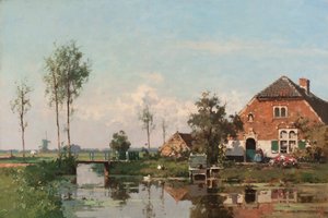 Fazenda (a fazenda) de Cornelis Vreedenburgh