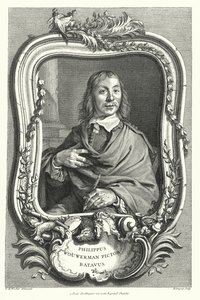 Philips Wouwerman, pintor holandês de Cornelis after Visscher