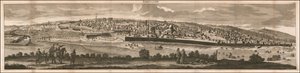 Vista de Jerusalém de 1698 por Cornelis De Bruyn