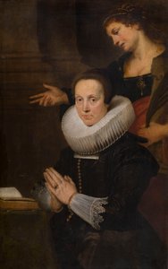 Barbara Kegeleers e Santa Bárbara de Cornelis de Vos