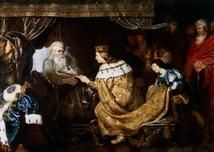 David Apresentando o Cetro a Salomão, início do século XVII