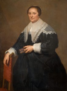Retrato de uma mulher, 1645. de Cornelis de Vos
