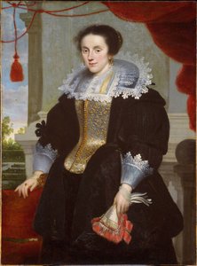 Retrato de uma dama de Cornelis de Vos
