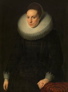 Retrato de uma mulher de Cornelis de Vos