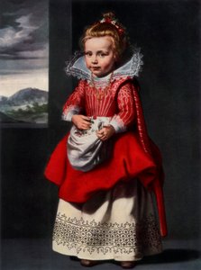 Retrato da filha dos artistas Magdalena de Vos, 1927