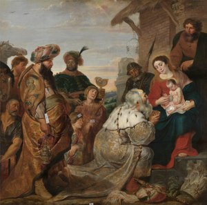 A Adoração dos Magos de Cornelis de Vos