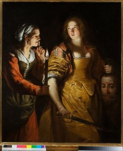 Judith com a cabeça de Holofernes, início do século XVII (óleo sobre tela)