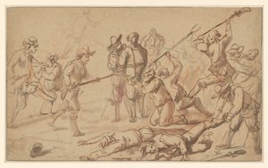 Roubo de agricultores de Cornelis de Wael