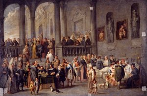 Para visitar os doentes, das Sete Obras de Misericórdia, depois de 1625
