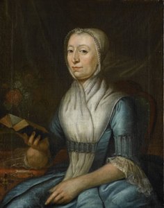 Retrato de Eva Goudriaan-de Veer de Cornelis van Cuylenburgh (II)