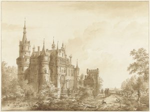 O castelo de Wijk bij Duurstede (?)