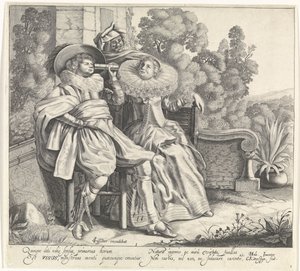 Visus / O Rosto
Cinco Sentidos (título da série) de Cornelis van Kittensteyn