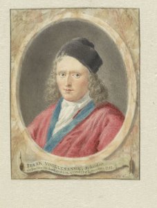 Retrato de Izaak Vogelensanck de Cornelis van Noorde