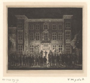 Funeral da Academia Delft, 30 de junho de 1864