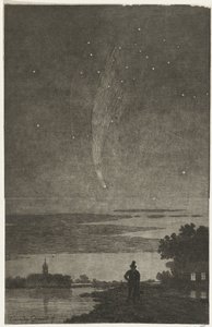 O cometa de Donati, 1858