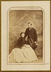 [Duque e Duquesa de St. Albans] de Cornelius Jabez Hughes