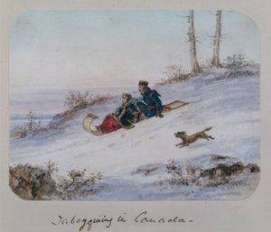 Tabogin no Canadá de Cornelius Krieghoff