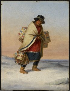 O vendedor da cesta, c.1850
