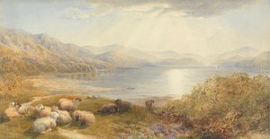 Cena no Mawddlach, perto de Barmouth de Cornelius Pearson