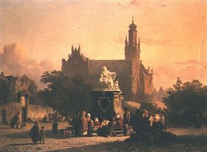 A Praça da Cidade de Cornelius Springer