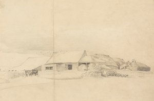 Edifícios agrícolas com Stack Makers de Cornelius Varley