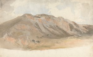 Paisagem de montanha, País de Gales do Norte de Cornelius Varley
