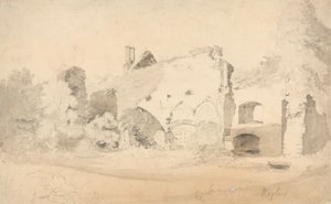 Castelo de Raglan de Cornelius Varley