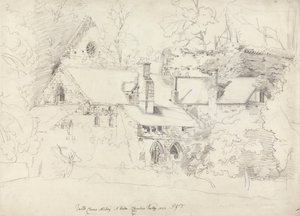 Abadia de Valle Crucis, Denbighshire de Cornelius Varley