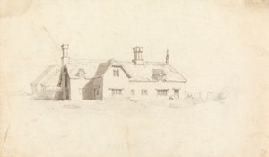 Vista de uma Casa de Cornelius Varley