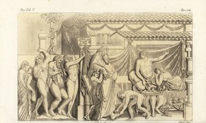 Cena de Petroniuss Satyricon de Corsi Corsi