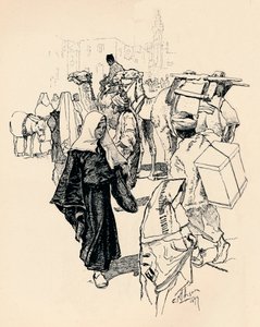 Cena em Belém, 1899 de Corwin Knapp Linson