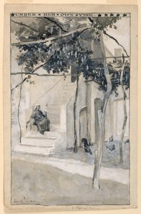Under Her Own Vine, Ilustração para "Modern Athens"