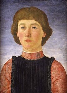 Retrato de um jovem cavalheiro de Cosimo Rosselli