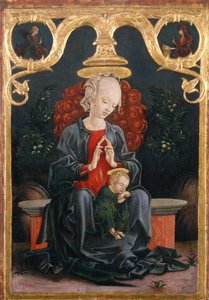 Madonna no jardim de Cosimo Tura