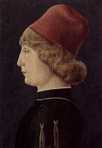 Retrato de um jovem de Cosimo Tura