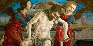 Renascença :Le corps du Christ, entoure d