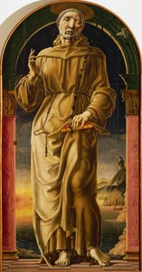 Santo Antônio, de Cosme Tura (ca. 1430-1495), pintura. de Cosimo Tura