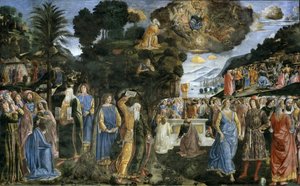 Discesa dal monte Sinai A Descida do Monte Sinai, 1481-1482.