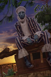 Blue Spirit: Pôr-do-sol tropical