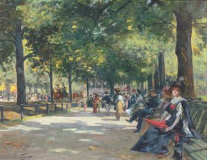 Figuras Elegantes, Fila Podre, Hyde Park, Londres