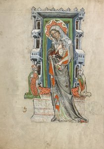 Santa Hedwig da Silésia com o Duque Ludwig I de Liegnitz e Brieg e Duquesa Agnes