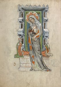 Santa Edwiges da Silésia com o duque Ludwig de Legnica e Brieg e a duquesa Agnés