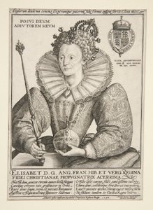 Elizabeth, Rainha da Inglaterra de Crispijn de Passe the Elder