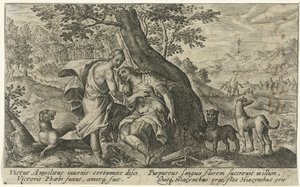 Apollo e Jacinto
Metamorfoses por Ovid (título da série)