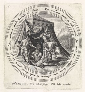 A embriaguez de Noé História de Noé (título da série) de Crispijn van de Passe (I)