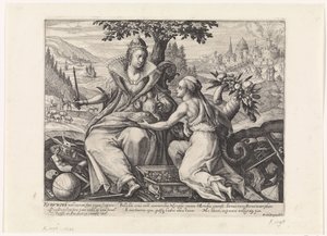 Europa
Os quatro continentes (título da série) de Crispijn van de Passe (I)