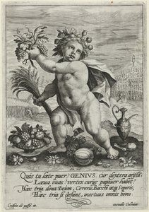 Génio
A essência da existência humana (título da série) de Crispijn van de Passe (I)