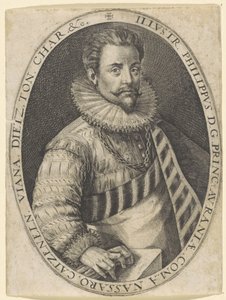 Retrato de Philip William, Príncipe de Orange de Crispijn van de Passe (I)
